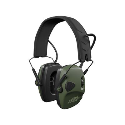 ISOtunes Sport DEFY Slim Tactical Earmuffs 20 NRR OD Green IT-40