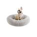 Friends Forever Serena Doughnut Oval Bed Memory Foam in Gray | 5.5 H x 23 W x 18 D in | Wayfair PET63OD5685