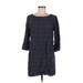 Old Navy Casual Dress: Blue Polka Dots Dresses - Women's Size Medium