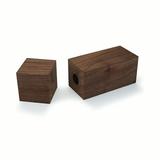 Woodcraft Pre-Drilled Walnut Pepper Mill Blank 3 x 3 x 9 1-Piece