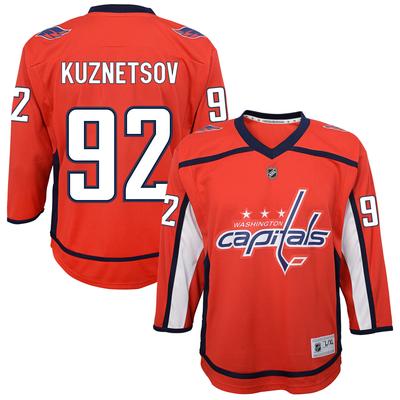 Nachbildung des Heimtrikots der Washington Capitals – Evgeny Kuznetsov – Jugend Image