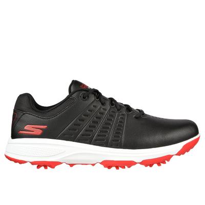 Skechers Men's GO GOLF Torque 2 Shoes | Size 12.0 Extra Wide | Black/Red | Synthetic/Textile