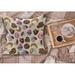 East Urban Home Ambesonne Coffee Fluffy Throw Pillow Cushion Cover, Coffee Shop Themed Image w/ Cups Cookies Cake Chocolate Art Pattern | Wayfair