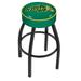 Holland Bar Stool NCAA Bar & Counter Stool Plastic/Acrylic/Leather/Metal/Faux leather in Black | 30 H x 18 W x 18 D in | Wayfair L8B130NDakSt-G