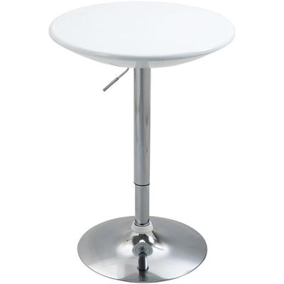 Homcom - Bartisch moderner Esstisch höhenverstellbarer Bistrotisch Stehtisch Tresentisch