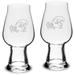 Tulane Green Wave 18.25 oz. 2-Piece Luigi Bormioli IPA Glasses Set