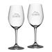 Le Moyne Dolphins 20oz. 2-Piece Riedel Red Wine Glass Set