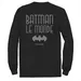 Big & Tall DC Comics Batman: Le Monde France Icon Logo Tee, Men's, Size: XXL Tall, Black