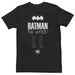 Big & Tall DC Comics Batman: The World White Bat Logo Stamp Tee, Men's, Size: 3XL Tall, Black
