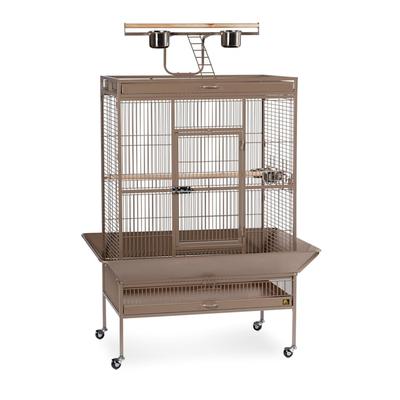 Prevue Pet Products Signature Select Series Wrought Iron Bird Cage in Coco Brown