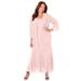 Plus Size Women's Masquerade Beaded Dress Set by Catherines in Rose (Size 18 W)