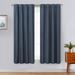 Nautica Robin Solid Color Room Darkening Thermal Back Tab/Rod Pocket Single Curtain Panel in Green/Blue/Navy | 63 H x 38 W in | Wayfair NAC015644