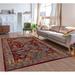 Red 90 x 0.5 in Area Rug - Luxe Weavers kids Incas Collection 186 Moroccan Floral Area Rug Polypropylene | 90 W x 0.5 D in | Wayfair 186 Red 8x10