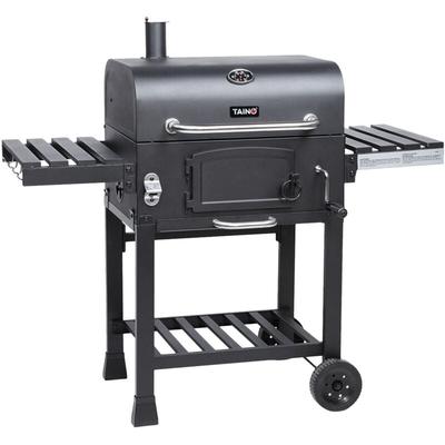 TAINO HERO XL Smoker BBQ GRILLWAGEN Holzkohle Grill Standgrill Räucherofen Kohle