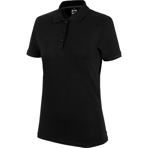 Polo de travail femme Job+ noir Würth MODYF