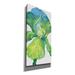 Red Barrel Studio® 'Iris Bloom In II' By Tim O'toole, Canvas Wall Art, 30"X60" Canvas, Solid Wood in Green | 24 H x 12 W x 0.75 D in | Wayfair