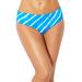 Plus Size Women's Hipster Swim Brief by Swimsuits For All in Blue Tie-dye (Size 18)