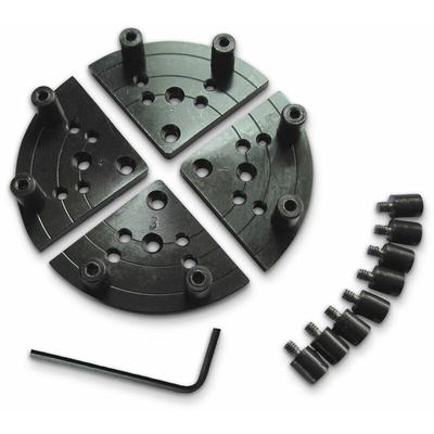 Holzstar - Planscheibe für Vier-Backenfutter Profi Set für Drechselbünke geeignet Image
