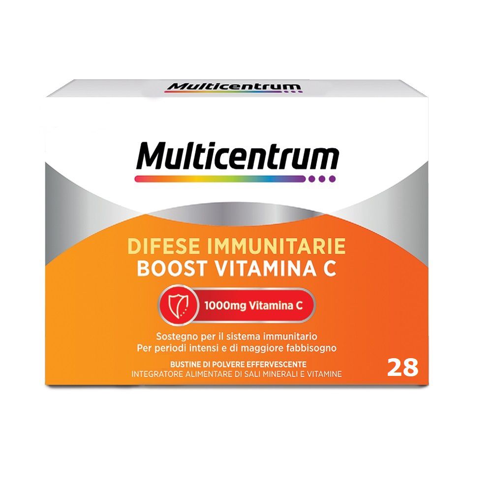 Multicentrum Integratore Difese Immunitarie Boost Vit C, 14 bustine 98