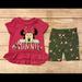 Disney Matching Sets | Disney Junior Minnie Mouse 2-Piece Set | Color: Green/Pink | Size: 3tg