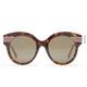 Gucci Accessories | Gucci Round Sunglasses Tortoise Sunglasses Gg0282sa - 002 Great Condition! | Color: Silver | Size: Os