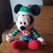 Disney Toys | Disney Mickey Mouse Holiday 9" Like New | Color: Blue/Red | Size: 9"