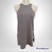 Nike Tops | Nike Dri-Fit Long Tank Top Grey Yellow Size M | Color: Gray/Yellow | Size: M