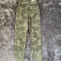 American Eagle Outfitters Pants & Jumpsuits | American Eagle Camo Curvy High Rise Jegging | Color: Black/Green | Size: 0