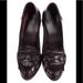 Gucci Shoes | Gucci High Heeled Loafers | Color: Purple | Size: 7.5