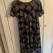 Lularoe Dresses | Lularoe Carly Swing Dress Size S Halloween | Color: Black | Size: S