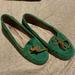 Michael Kors Shoes | Micheal Kors, 7 Green Suede Palm Boat Shoe, Great Condition. No Box | Color: Green | Size: 7