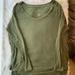 American Eagle Outfitters Tops | American Eagle Soft And Sexy Long Sleeve Tee | Color: Green | Size: S