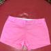 J. Crew Shorts | J. Crew Pink Side Zip Size 6 Shorts | Color: Pink | Size: 6