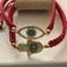 Anthropologie Jewelry | Anthropologie Baubles Bijou Bits & Bobs Red Charm Bracelet Set | Color: Red | Size: Os