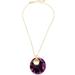 Kate Spade Jewelry | Kate Spade On The Dot Small Pendant Necklace | Color: Pink/Purple | Size: Os