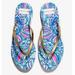 Lilly Pulitzer Shoes | Lily Pulitzer | Flip Flop 7/8 Blue & Pink | Color: Blue/Pink | Size: 7.5