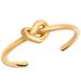 Kate Spade Jewelry | Kate Spade Loves Me Knot Heart Cuff Bracelet In Gold | Color: Gold | Size: Os