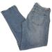 J. Crew Jeans | J.Crew City Fit Womens Blue Jeans Distressed Blue Denim Stretch Size 4 (31 X 29) | Color: Blue | Size: 4