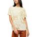 Free People Tops | Free People Women's Maybelle Camo-Print Short Sleeve T-Shirt Top Tan S, $78 Nwt | Color: Tan | Size: S