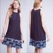 Anthropologie Dresses | Anthropologie Maeve Fringe Festivity Swing Dress | Color: Blue | Size: 4