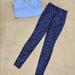 Lululemon Athletica Pants & Jumpsuits | Lululemon Pants Sz 4, 28” Only- Not Included Tank | Color: Black/Blue | Size: 4