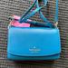 Kate Spade Bags | Kate Spade Staci Small Flap Crossbody | Color: Blue | Size: Small
