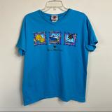 Disney Tops | Disney Cruise Line V Neck! | Color: Blue | Size: L