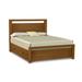 Copeland Furniture Mansfield Solid Wood Low Profile Storage Platform Bed Wood in Brown/Red | 49 H x 79 W x 84 D in | Wayfair 1-MAN-11-43-STOR