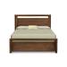 Copeland Furniture Mansfield Solid Wood Low Profile Storage Platform Bed Wood in Brown/Red | 49 H x 63 W x 84 D in | Wayfair 1-MAN-12-04-STOR
