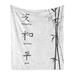 East Urban Home Ambesonne Bamboo Print Fleece Throw Microfiber/Fleece/Microfiber/Fleece | 60 H x 50 W in | Wayfair EDB56C8393C64CC896774D0AFBB2BCDE