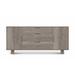 Copeland Furniture Iso 66" Wide 3 Drawer Oak Wood Sideboard Wood in Brown | 28.875 H x 66.125 W x 18 D in | Wayfair 6-ISO-50-78