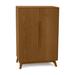 Copeland Furniture Catalina Bar Cabinet Wood in Red | 49.5 H x 20 D in | Wayfair 4-CAL-80-43-LOCK