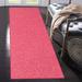 Pink 2'6" x 50' Area Rug - Latitude Run® kids Solid Color Custom Size Runner Area Rugs 600.0 x 30.0 x 0.4 in Polyester | Wayfair