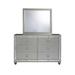 Dresser in Silver - Global Furniture USA RILEY (1621)-SILVER-DRESSER